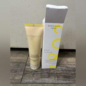 NEW IN BOX Beekman 1802 Milk Scrub Oat + Goat Milk Exfoliating Face Cleanser